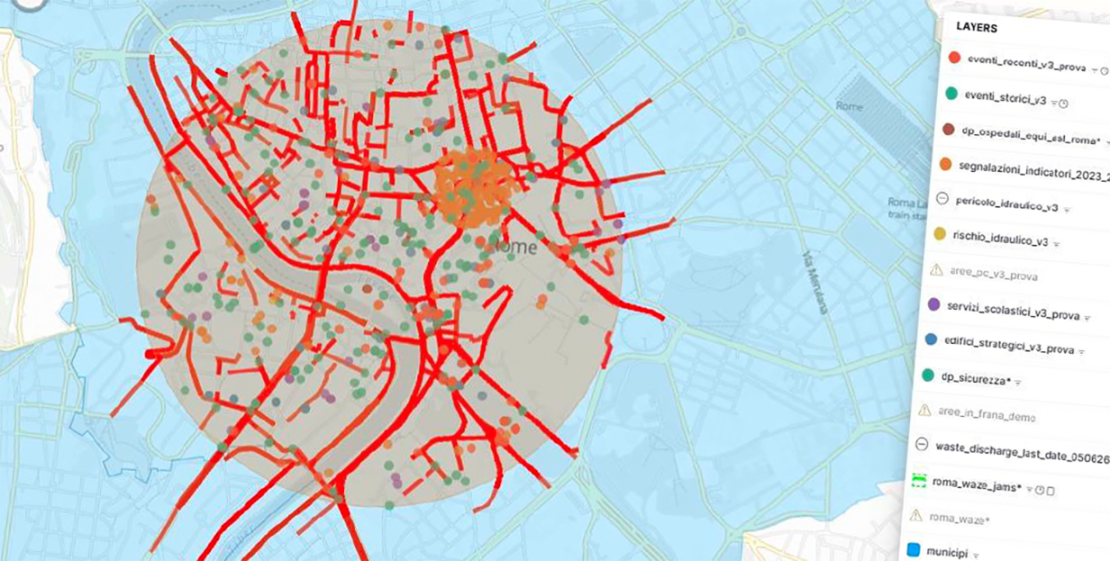 Roma Capitale - Cruscotto Direzionale Sicurezza Urbana - Roma Data Platform