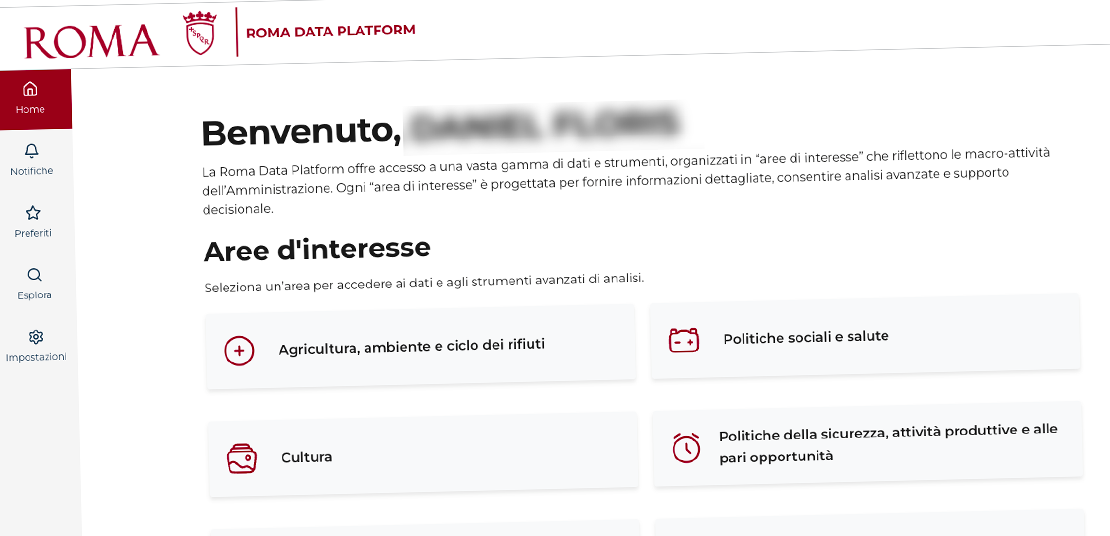 Roma Data Platform Roma Data Platform