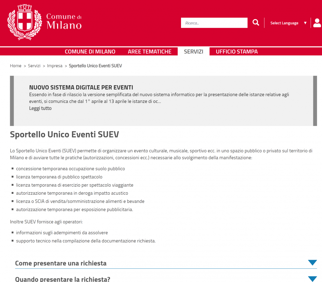 Home page
