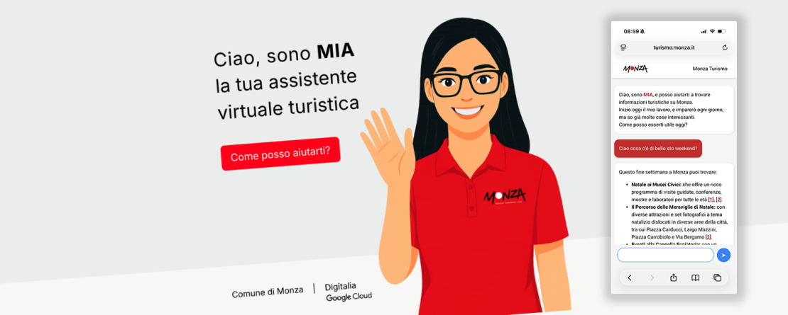Assistente Turistico AI Digitalia Monza