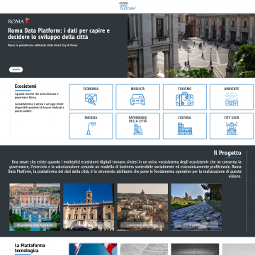 Roma Data Platform - Portale pubblico