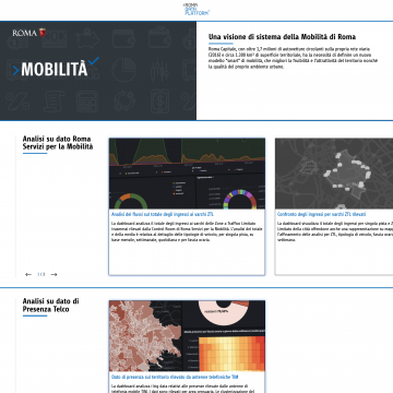 Il Cruscotto Mobilità di Roma Data Platform