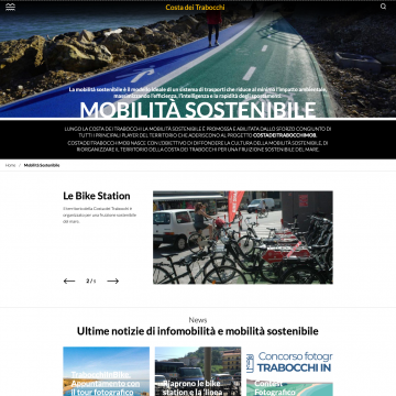 Hub page (cluster di prodotto, target di clientela, macro temi e macro eventi)
