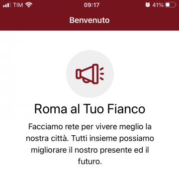 Roma al tuo fianco app