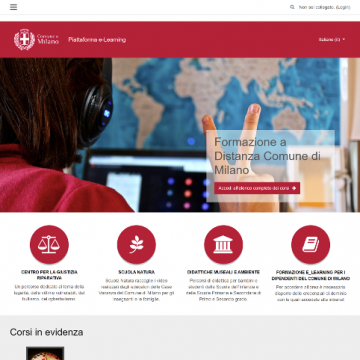 FAD: Homepage e Corsi in Evidenza