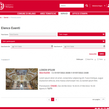 Elenco Eventi