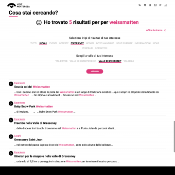 SERP - Pagina dei risultati del search engine intelligente