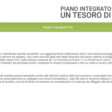 Il portale del progetto PIC