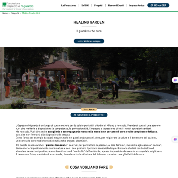 Donazioni per singolo progetto