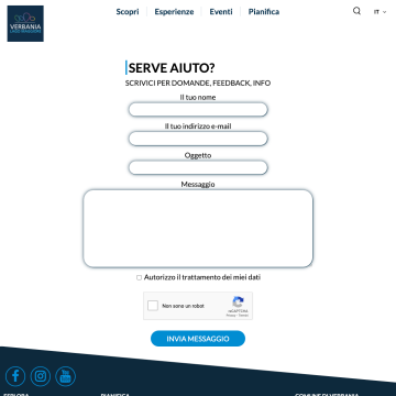 La form di contatto GDPR compliant