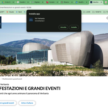La funzione è disponibile, come opzione, anche per desktop, molto apprezzata dai cittadini o particolarmente utile per i redattori