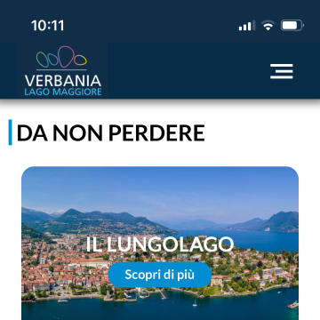 Da mobile le principali funzioni e aree contenuto sono accessibili da icone a portata di dito nella icon-bar