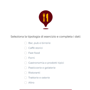 Wizard classificazione attività produttiva