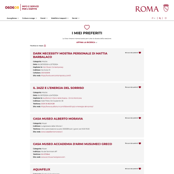 Gestione preferiti con wishlist anonima