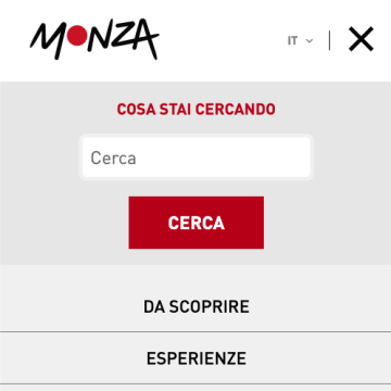 Menu mobile