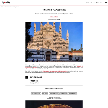 Pagine interne - Itinerario