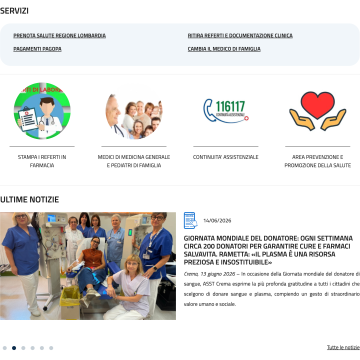 ASST Crema | Homepage