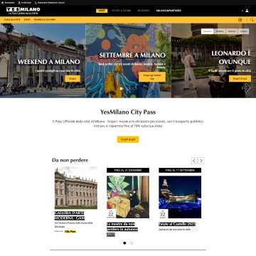 Portale Turistico YesMilano