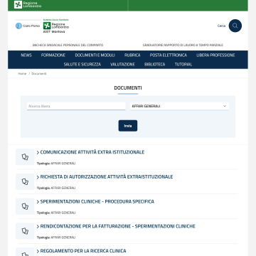 ATTS Mantova | Intranet aggregatore documenti