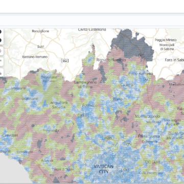 Cruscotto del Decision Support System (DSS) della Data Platform
