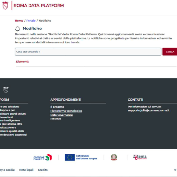 Gestione Notifiche della Data Platform