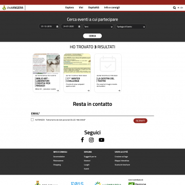 Eventi - Pagina di aggregazione contenuti