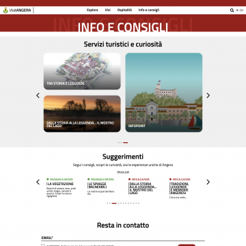 Hub page di servizio